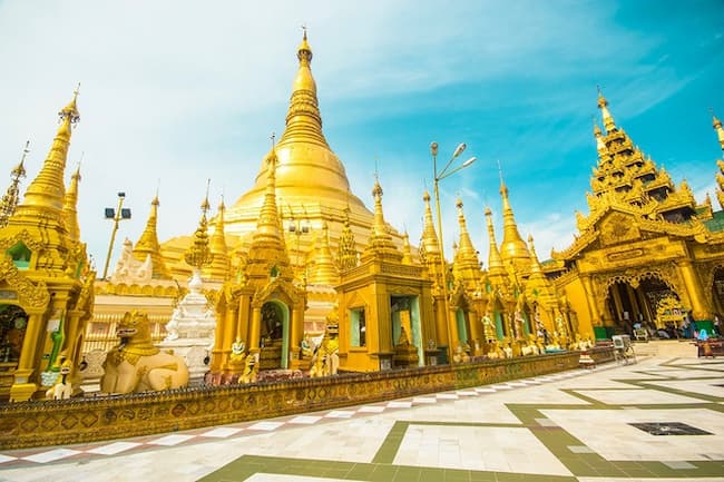 Chùa dát vàng Shwedagon