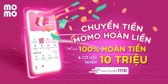 Chuyển tiền từ momo sang tài khoản ngân hàng