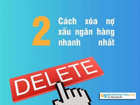 cách xóa nợ xấu