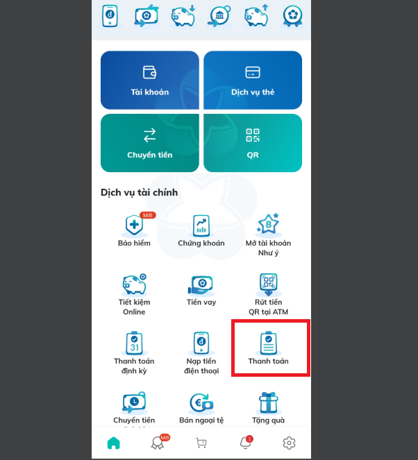 nạp tiền chứng khoán vps