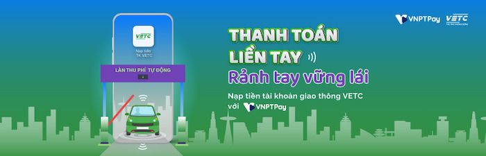 Cách nạp tiền vào Vetc