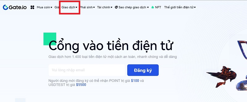 mua bán coin sàn gate